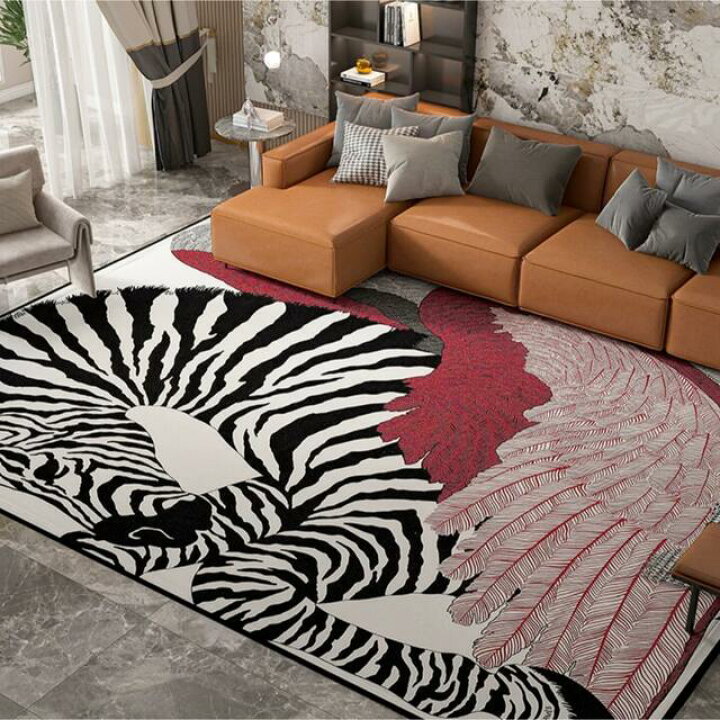 楽天市場】A042097ラグカーペット ラグマット 160x230cm ホット  