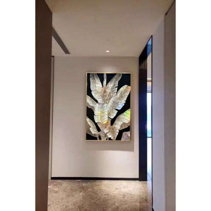 楽天市場】ガラス琺瑯彩 エナメル工芸品 高級琺瑯飾り絵 玄関絵 壁掛け 