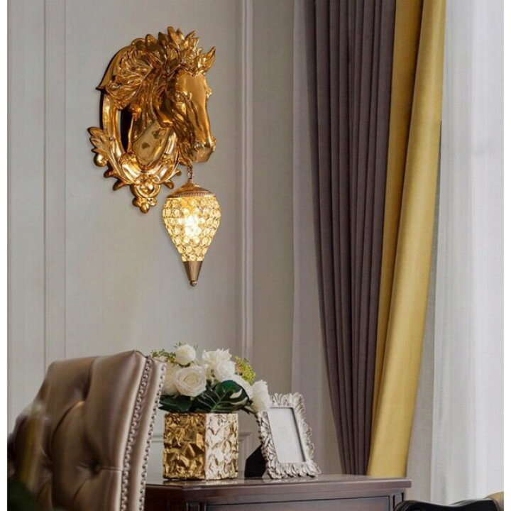 楽天市場】A011850馬ウマ 壁掛け照明 ブラケットライト 壁掛け灯 玄関  