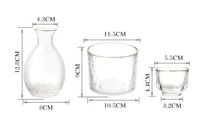 楽天市場】A057096冷酒 お酒 おちょこ 徳利 4客セット おしゃれ  