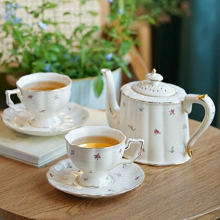 楽天市場】ティー・コーヒーカップセット カップ＆ソーサー2客セット  