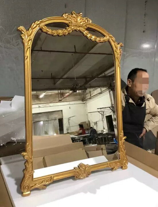 楽天市場】A028303高級豪華鏡 アンティーク調 壁掛け鏡 壁掛け 壁掛け  