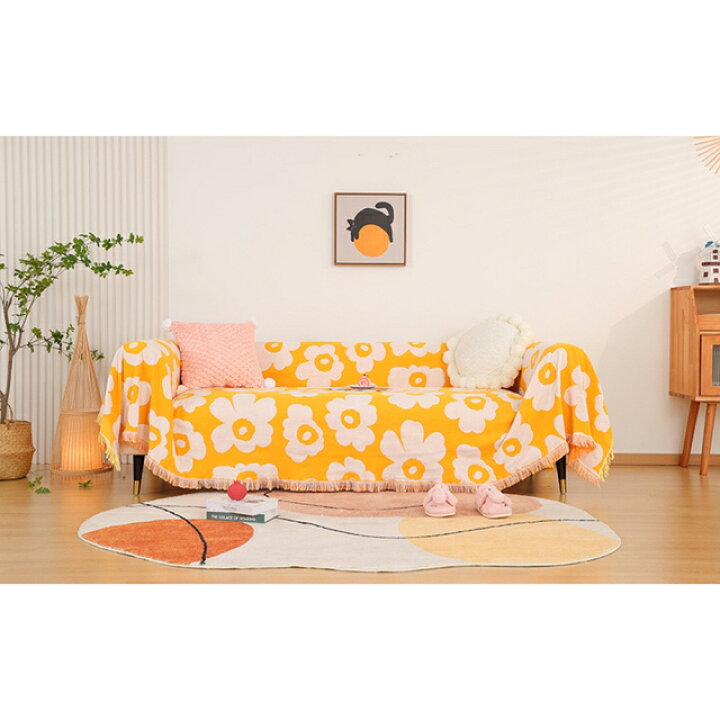 楽天市場】A014914高級ソファーカバー ソファーシーツ 2人掛け マルチ  