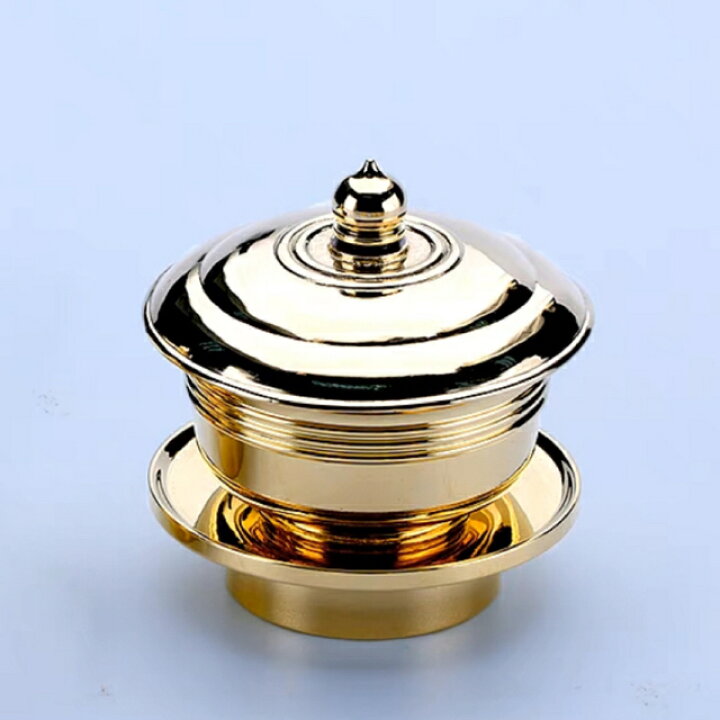 楽天市場】密教 法具 洒水器 塗香器二器セット 真鍮製 寺院用仏具 