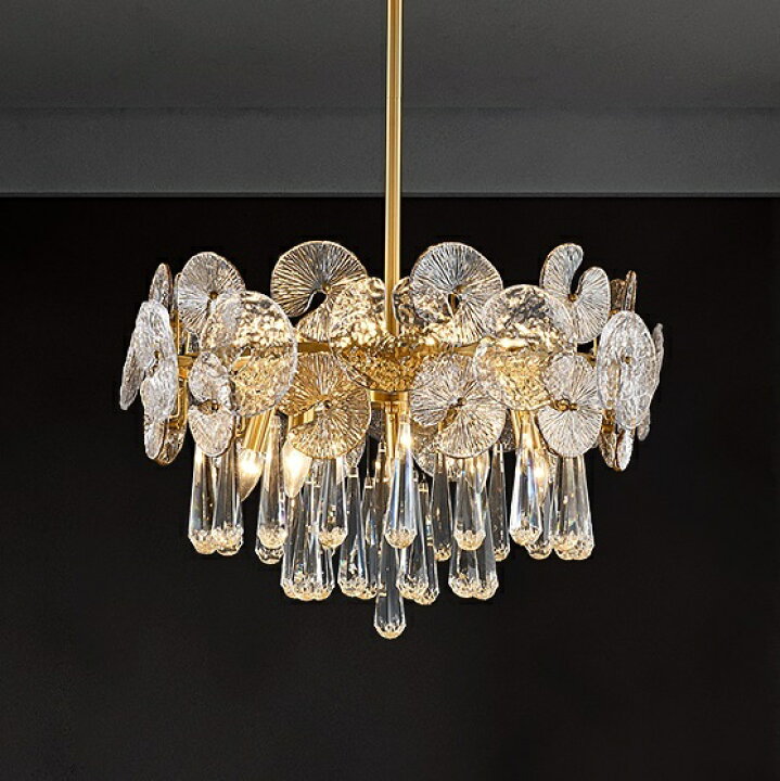 楽天市場】A053140L61銅.水晶ガラス.ペンダントライト．洋風照明  