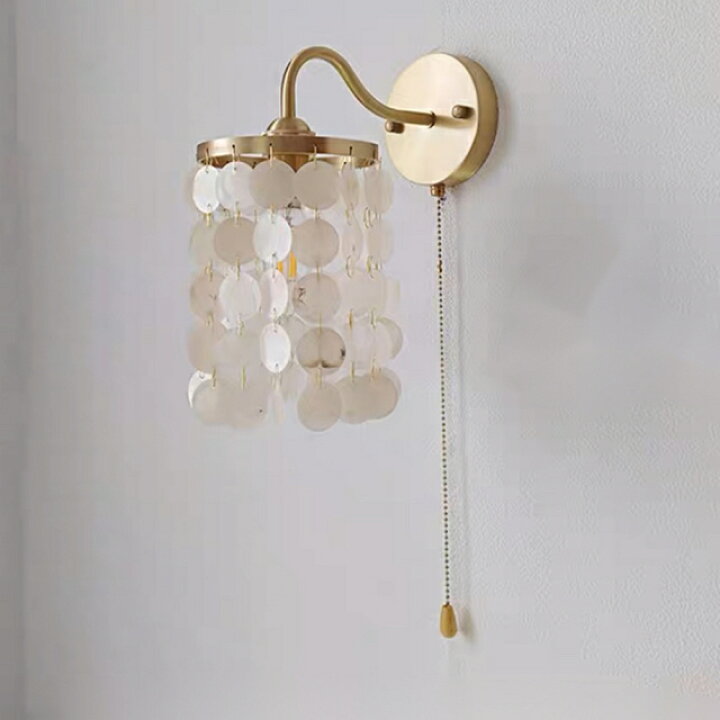 楽天市場】A056881豪華壁掛け照明 ブラケットライト壁掛け灯 貝 玄関  