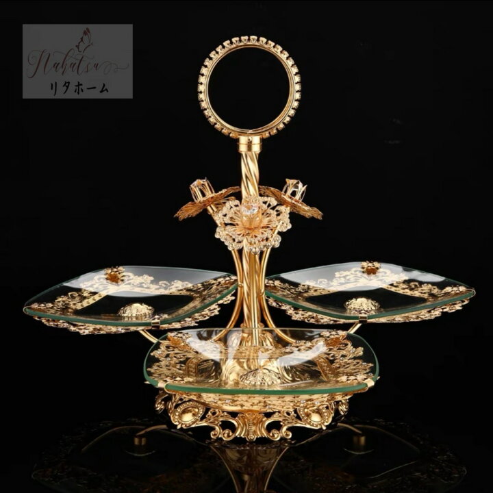 楽天市場】A001641ケーキ スタンド プレー豪華アフタヌーンティー  