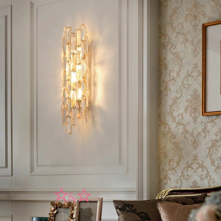 楽天市場】A049213高級水晶壁掛け照明 ブラケットライト 壁掛け灯 玄関  