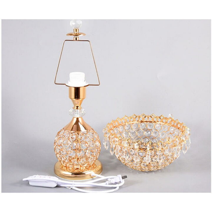 楽天市場】A000443スタンドシャンデリア クリスタルテーブルランプ  