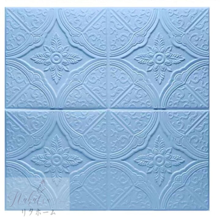 楽天市場】A000916☆高品質☆100枚 70cm×70cm 背景壁 3D立体レンガ模様 