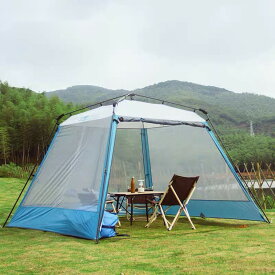 広いスペース★屋外テント 大型テント 5〜8人用屋外ファミリー キャンプ装備