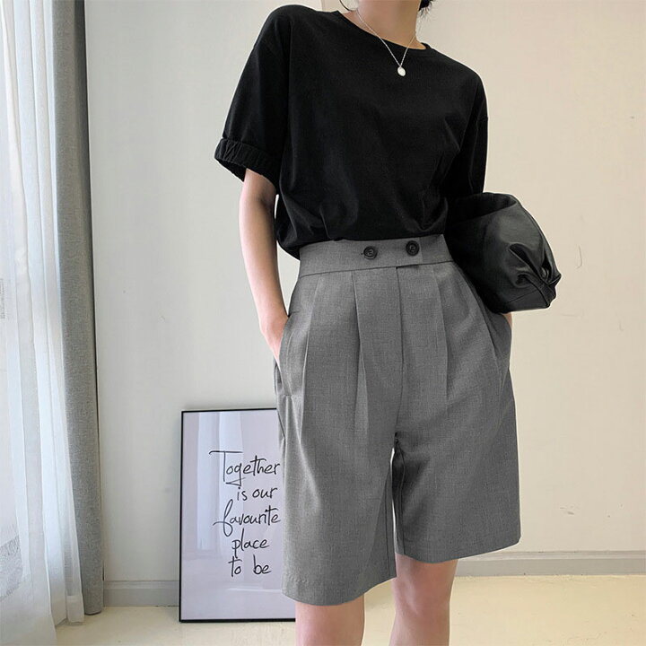 楽天市場】ハーフパンツ パンツ 夏 レディース ショートパンツ ワイド  