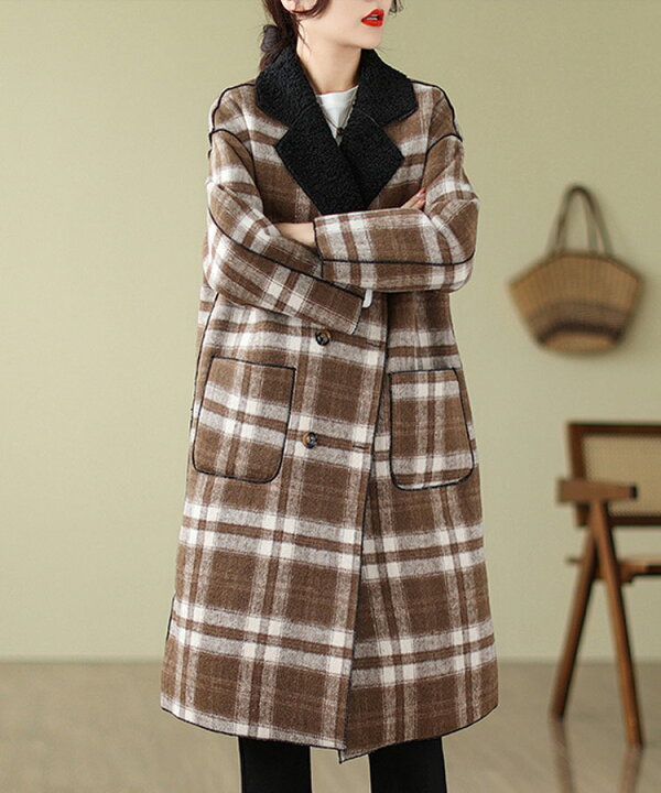 楽天市場】チェスターコート リバーシブル ロングコート トレンチ  