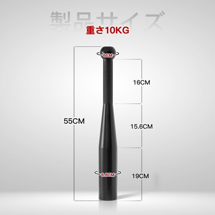 楽天市場】RITFIT クラブベル インディアンクラブ バットダンベル 