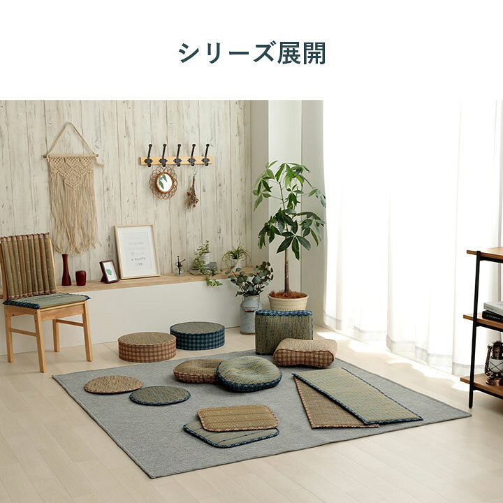楽天市場】い草 ベンチパッド 約35×100cm [ 夏用 チェアパッド ロング 