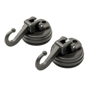 タカショー 日よけ 金具 シェード取付 吸盤フック 2個組 樹脂 CLF 平滑面 サンシェード 取付 ベランダ 目隠し CLF-08