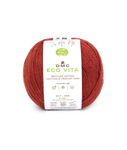 �f�B�[�G���V�[(DMC) ECO VITA �G�R���B�[�^ ���T�C�N���R�b�g�� �ю� ���� #005 ���b�h�n 100g 250m DMC388