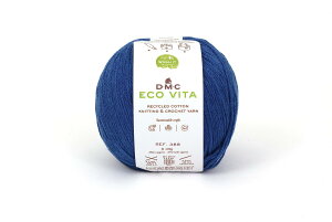 �f�B�[�G���V�[(DMC) ECO VITA �G�R���B�[�^ ���T�C�N���R�b�g�� �ю� ���� #107 �u���[�n 100g 250m DMC388