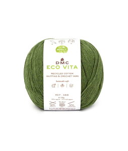 �f�B�[�G���V�[(DMC) ECO VITA �G�R���B�[�^ ���T�C�N���R�b�g�� �ю� ���� #018 �O���[���n 100g 250m DMC388