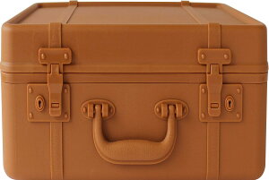 八幡化成 マルチケース収納 『トランクストーリー』 キャメル mini sceltevie TRUNKSTORY 240334