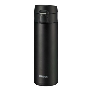 タイガー魔法瓶(TIGER) 水筒 480ml マグボトル ワンタッチ 軽量 ステンレスボトル 真空断熱 保温保冷 ブラック MKA-K048KK