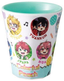 スケーター(Skater) タンブラー 270ml メラミン コップ 子供 割れない カラフルピーチ 25 MTB2-A