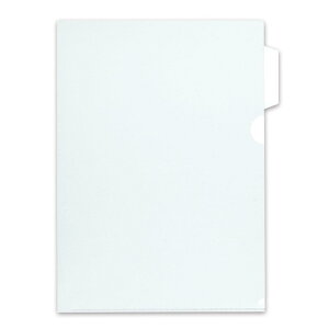 プラス クリアホルダー A4 インデックス付 1山 10枚 FL-201HO 88-067