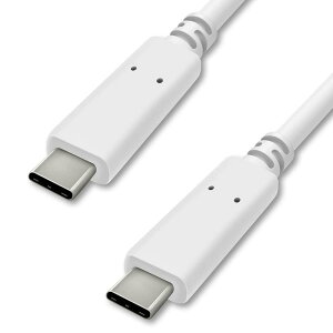 ACXI[} USB type C P[u zCg }[dΉ type C/type C 20V 3A 60W 1m ICCC-B10-W