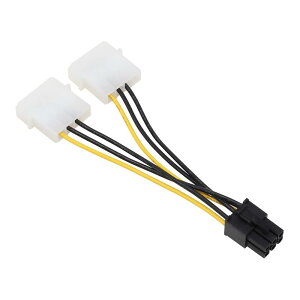 アイネックス(AINEX) AINEX PCI Express用電源変換ケーブル 8cm PX-001C