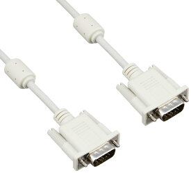 BUFFALO ディスプレイケーブル 極細 D-Sub15:D-Sub15 コア付 1.5m BSDCV15