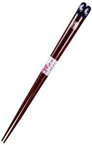 若狭 塗箸 ふりむき 干支の箸 えとのはし 酉(とり) 23cm 日本製 12919-0