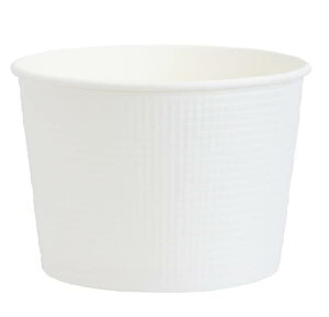 サンナップ フードボウルエンボス 20個 テイクアウト 容器 エンボス 持ち帰り 紙 丼 どんぶり (435ml 20個 ホワイト)