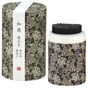 カメヤマ 和遊 備長炭 約90g 約300本 お線香 お香 ミニ寸