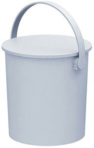 JEJアステージ 座れるバケツ フェルマー ライトグレー 15L インテリア雑貨 おもちゃ収納 アウトドア 耐荷重150kg 幅31×奥行30.5×高さ30.3cm