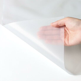 東和産業 食器棚シート システムキッチン 銀抗菌 55×180cm クリア