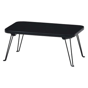 sf ܂肽݃e[u  [e[u ~j pۂ AEghA sNjbNe[u 45×s30×19cm ubN i 14422