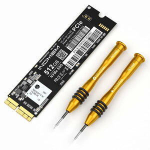 INDMEM 512GB NVMe PCIe内蔵SSD Mac専用アップグレードキット 専用ドライバー付き 対応モデル MacBook Pro Retina Late 2013-Mid 2015 MacBook Air Mid 2013-2017 iMac Late 2013-2017 Mac Pro Late 2013 Mac Mini Late 2014 購入前にEMC番