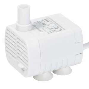 Useekoo 水中ポンプ 小型 水槽用 ポンプ USB給電 ミニ 排水ポンプ 水槽ウォーターポンプ 流量調整可能 静音 省エネ 循環 釣り用 猫給水用 DC5V 吐出量200L/H