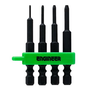 ENGINEER �G���W�j�A �l�W���O�� �~�h���Z�b�g 4�{�g �ׂꂽ�Z�p���t�{���g��@�����O���� �Ε�:0.89~2.5mm DBZ-402