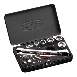 �g�l(TONE) �\�P�b�g�����`�r�b�g�Z�b�g MIX21620MBK �����p:6.35mm(1/4�h) �r�b�g��ʕ�:6.35mm �u���b�N ���e18�_