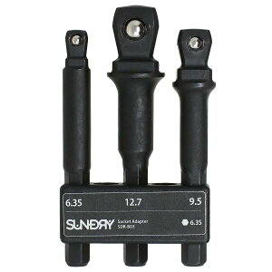 Th[(SUNDRY) 2WAY \PbgA_v^[ 3{Zbg p 6.35mm(1/4) 9.5mm(3/8) 12.7mm(1/2) ZphCup Xg[g U15° SDR-B03