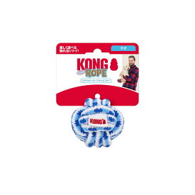 Kong(コング) 犬 おもちゃ パピーロープ ボール S ブルー コングを使った7つの解決策(噛む 歯固め 分離不安 退屈吠える＆掘る クレートトレーニング 体重管理) 知育玩具 しつけ
