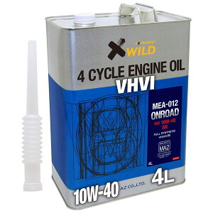 AZ(G[[bg) oCNp 4TCN GWIC 4L y10W-40/MA2/100%w/2֗pz MEA-012/EG044/ONROAD