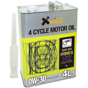 AZ (�G�[�[�b�g) 4�֗p �G���W���I�C�� 4L 0W-30 SP HYBRID S/CEH-102/100%���w������ VHVI+PAO �����ԗp EG784