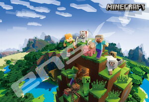 �G���X�J�C(ENSKY) MINECRAFT �}�C���N���t�g �}�C���N���t�g Overworld 26×38cm �W�O�\�[�p�Y�� 300�s�[�X JIGSAW PUZZLE 300-1921 3�ˈȏ�