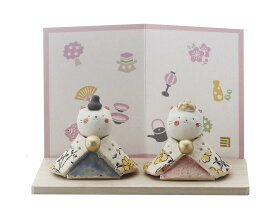 クラフトマンハウス 桃の節句 ひな人形 桃の彩・ねこ 雛