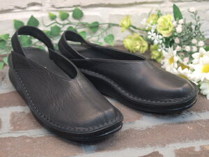 【Put's プッツ】フラットソールバックバンドサボサンダル  (バックバンドスリッポン)  8650【ブラック・オークベージュ・ライトブルー】【サマーアイテム サマースリッポン サボ】