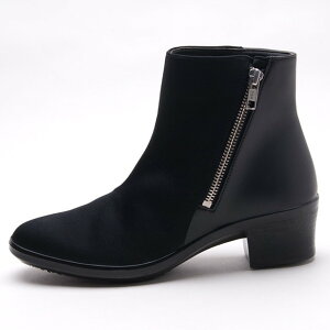 【TOP DRY】アサヒ トップドライ  防水ヒールショートブーツ TDY 3969A【AF39699AA】【ブラックコンビ(合成繊維/人工皮革(エアリー)仕様)】【晴雨兼用 レインシューズ】【25FW】