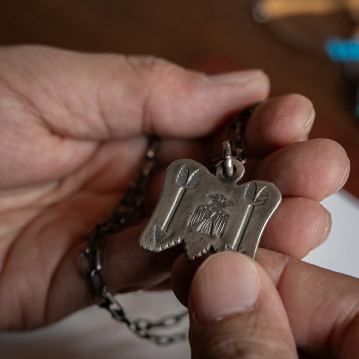 楽天市場】クリーク族 Jesse Robbins サンダーバード コインシルバー  