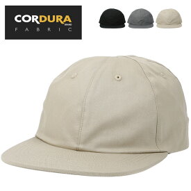 【洗える コーデュラ ストレッチ】ベーシックエンチ Cordura Twill Stretch Cap ツイル キャップ 手洗い 伸縮 綿 コットン 帽子 レディース メンズ サイズ調整 ワーク ゴルフ アウトドア トレラン 単色 洗濯 ブランク 無地 オリジナル デイリー フリーサイズ 3色 bcq-y31857